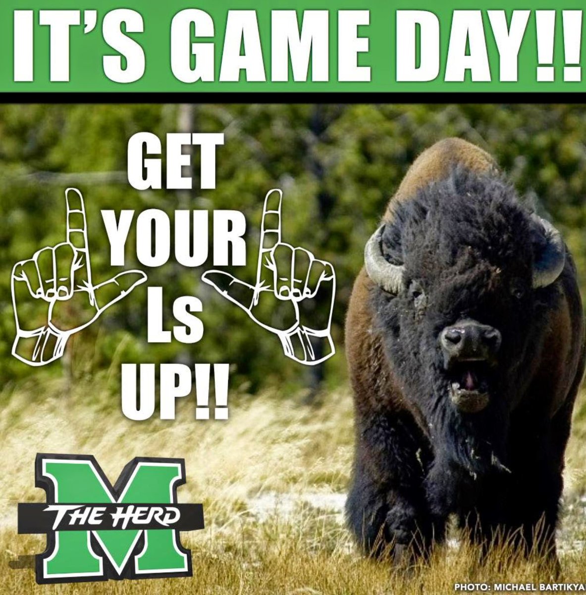 HRH_Sarchasm's tweet photo. What day is it???
#GameDay Play until the final whistle blows! #LiveIt #LoveIt #LoyalToIt
#BeHerd #BeatNTexas https://t.co/Dilm203dge