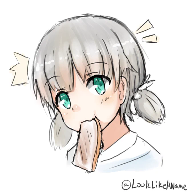 #ガルパン版深夜のお絵描き60分一本勝負  #ガルパン版深夜のお絵描き60分一本勝負_20161008 初め遅れて,大遅刻になった 申し訳ございません。  食欲のアキです 
