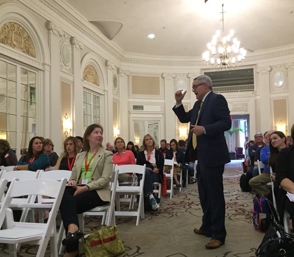 zachherrmann's tweet photo. Math literacy is essential to informed and active participation in our democratic society. @mlarson_math #ICTM2016 https://t.co/RcRk1tSGj1
