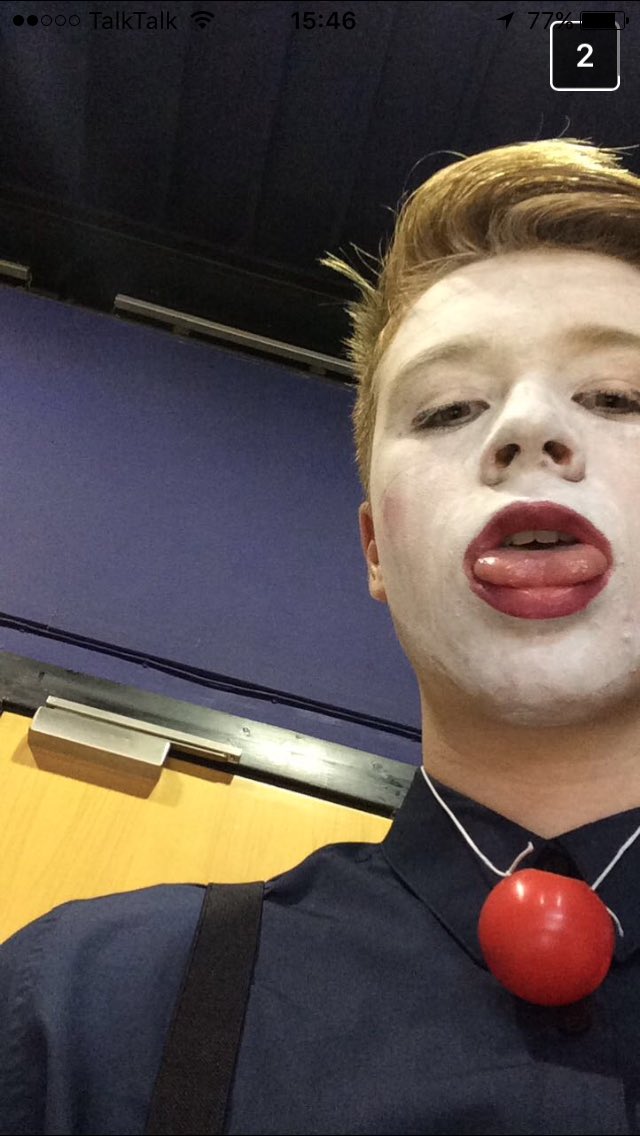 joe_ohaire's tweet photo. Clown sighting in Tarleton. https://t.co/OlI4b9kItk
