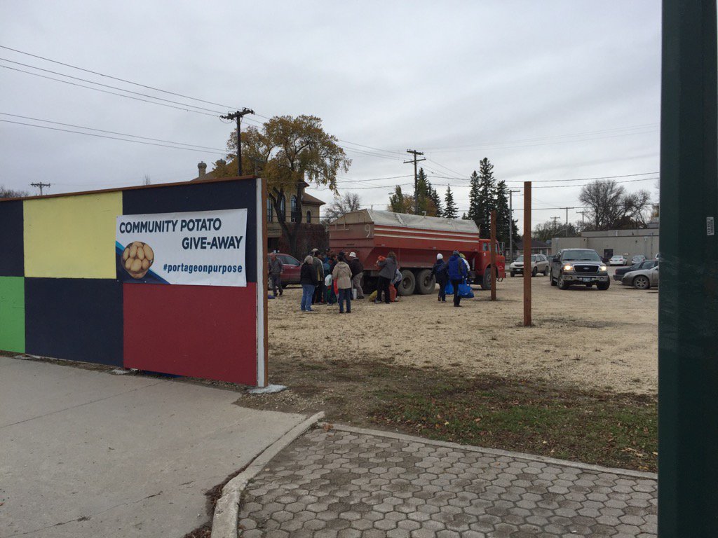 Great Portage potato giveaway #portageonpurpose #pacportage