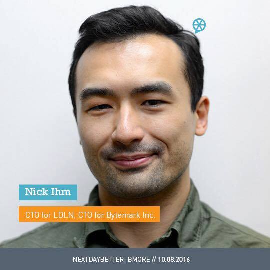 NextDayBetter's tweet photo. Yes! @nickihm, CTO of @LandlinePH at @NextDayBetter + Baltimore today. STORY: Makers + Tech for Disaster Preparedness + Resilience #ndbBMORE https://t.co/CxfUZaL7sH