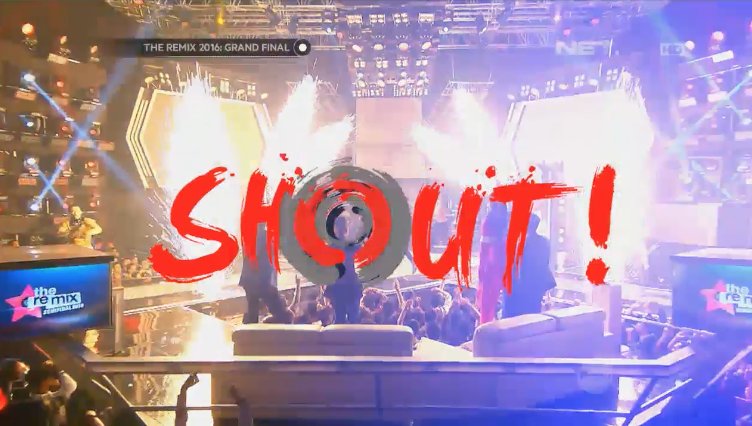 mdtvindonesia's tweet photo. And this is SHOUT! Wohoo... #TheRemix_CieeBengBeng https://t.co/AMhRSSZltF