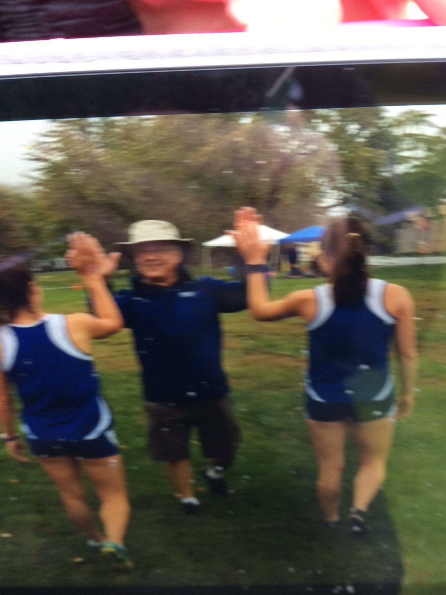 HilbertAthletic's tweet photo. Unofficial 1-2 punch finishers in Meghan Memorial https://t.co/CpBGaGTVMH