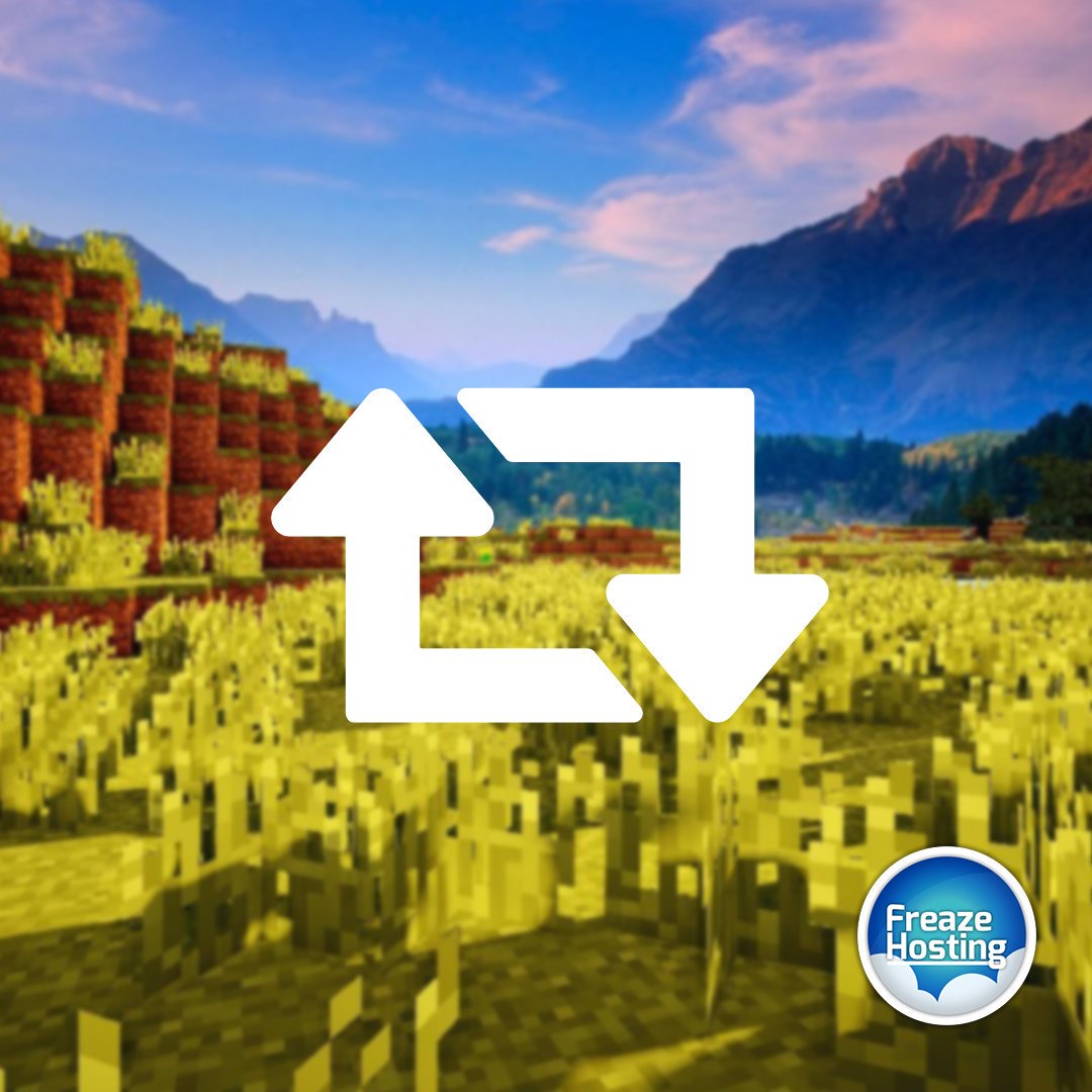 FreazeHosting's tweet image. #Retweet deze tweet om kans te maken op een 2 GB SSD #Minecraft server voor een maand! #giveaway