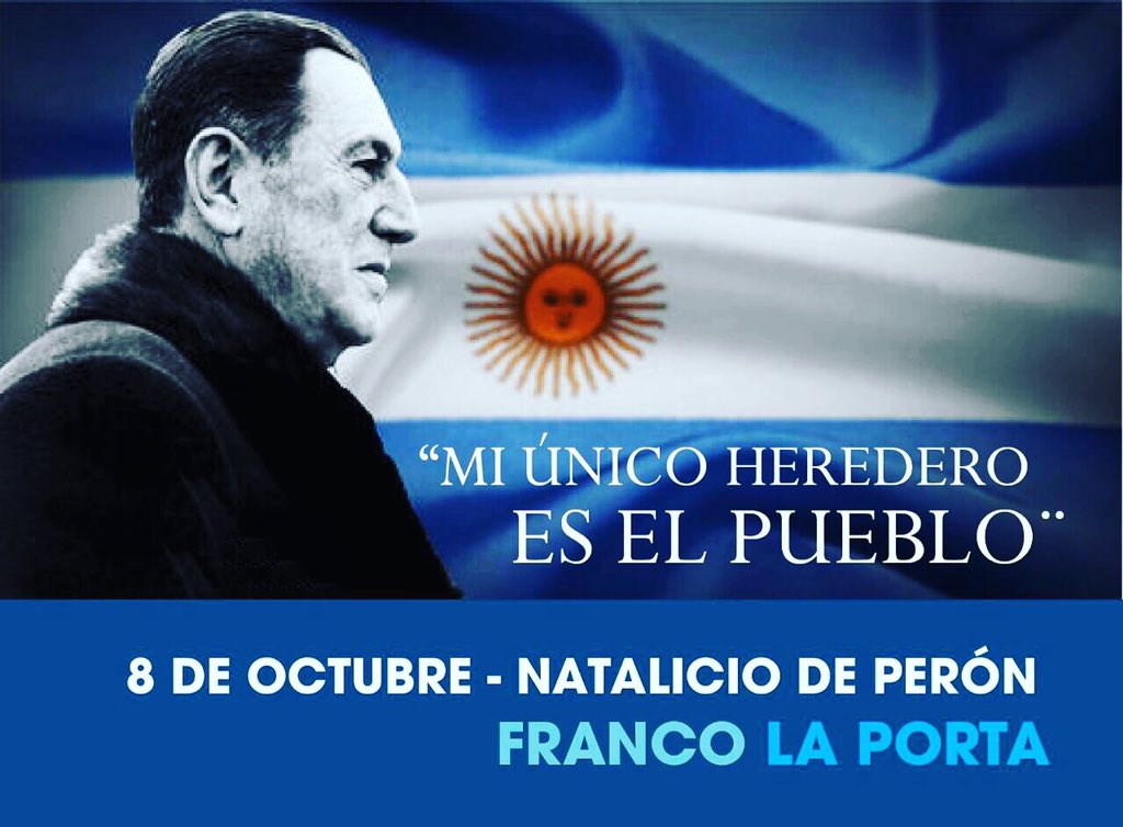 francolaporta's tweet photo. Tengamos visión de futuro como nos enseñó, siendo consecuentes en la construcción y coherencia política del presente p/ lograr que sea mejor https://t.co/2YACvy9NJb