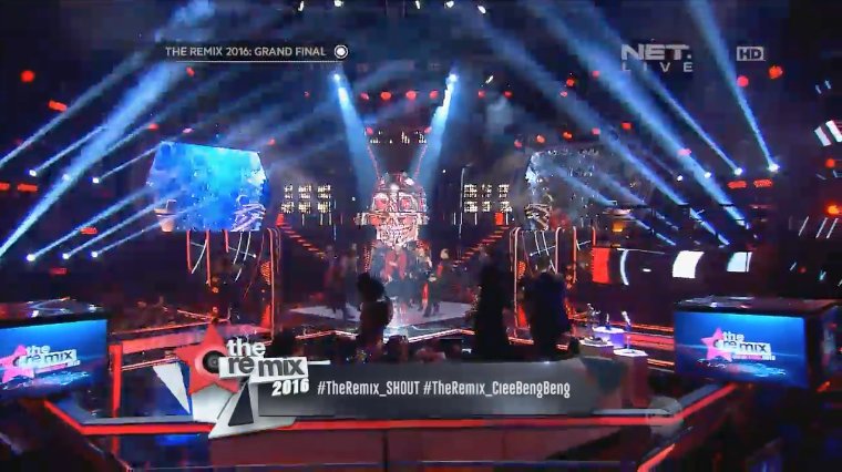 mdtvindonesia's tweet photo. Shout bikin panggung @TheRemix_NET malam ini pecah! #TheRemix_CieeBengBeng https://t.co/gKtv1PqZ54