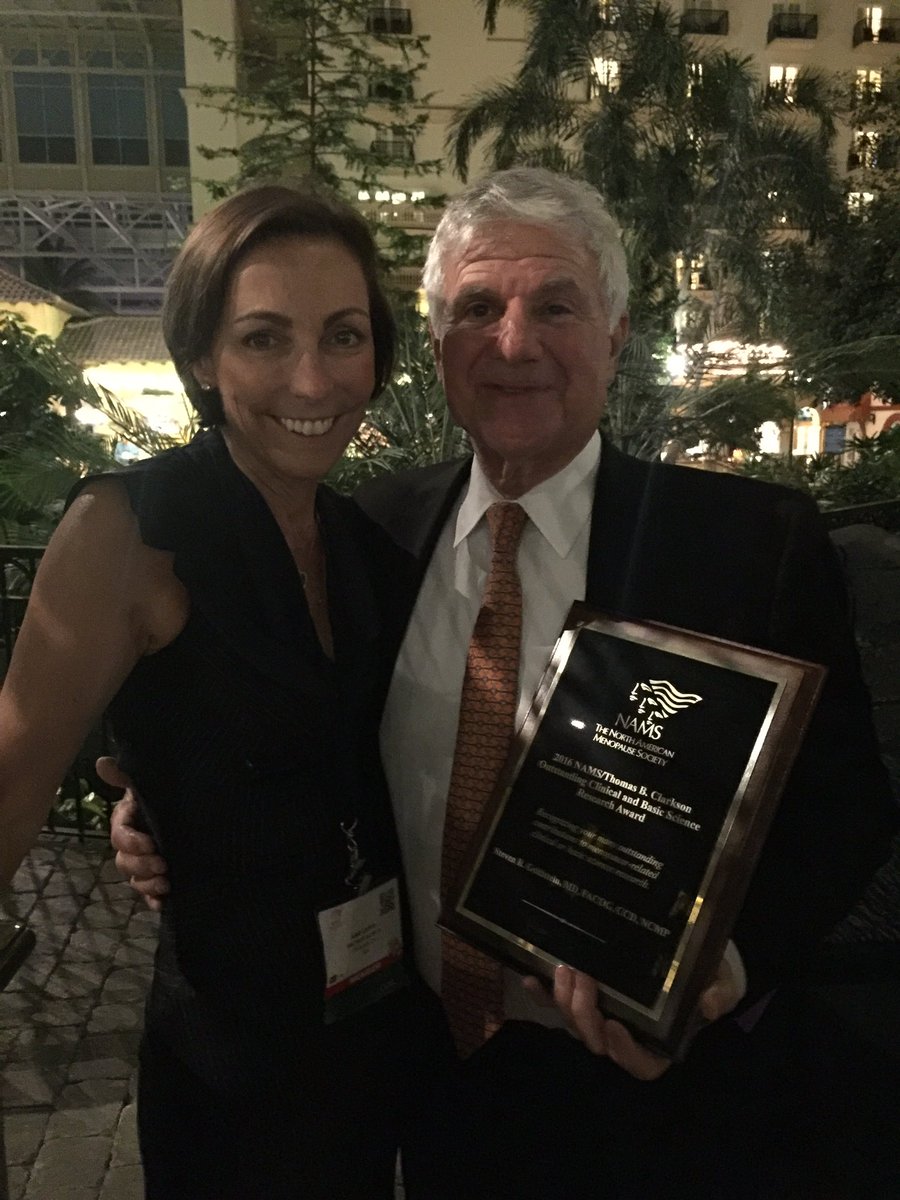 Steve Goldstein wins Thomas Clarkson research award. Thanks Lisa Larkin for chairing the awards committee. #NAMSmtg