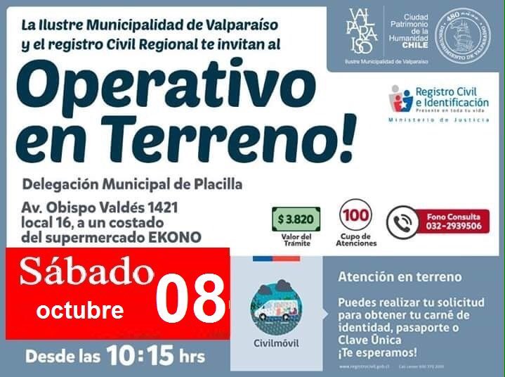 MAngelica_Silva's tweet photo. En estos momentos @RegCivil_Chile en @DelegPlacilla hasta las 13:30hrs. Ced. Identidad, clave única y pasaporte https://t.co/cp1edL5uQw