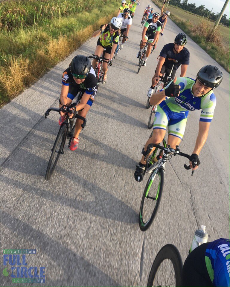 CoachFullCircle's tweet photo. PRE-Kona workout done ✅ #fullcirclecoaching #cycling #triathlon #training #roadtokona #keybiscayneride https://t.co/BrYGXqiTrP
