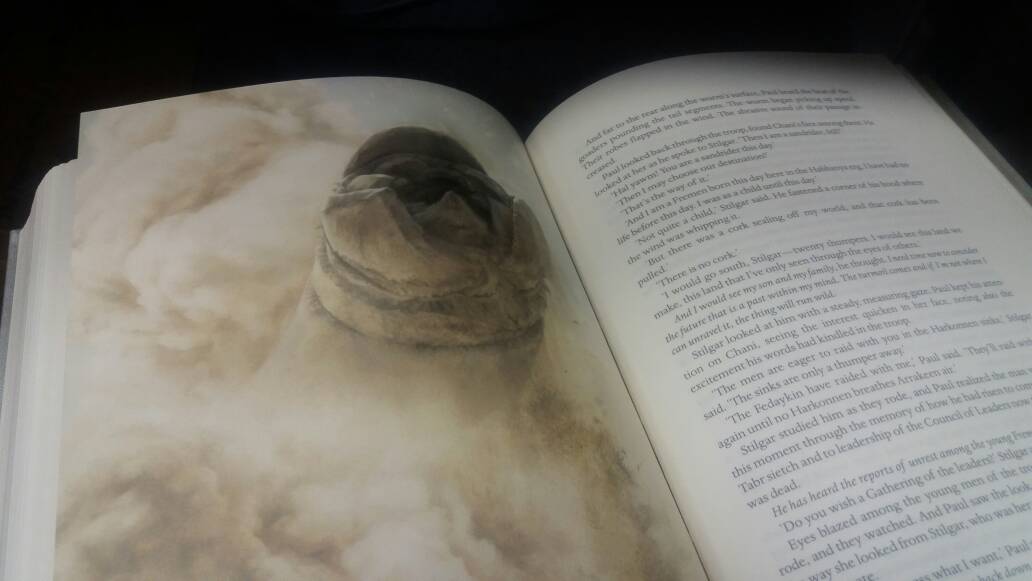 foliosociety's tweet image. Happy birthday to #FrankHerbert! Let the Spice flow. Have you seen our 50th anniversary edition of #Dune? foliosociety.com/dune @sampaints