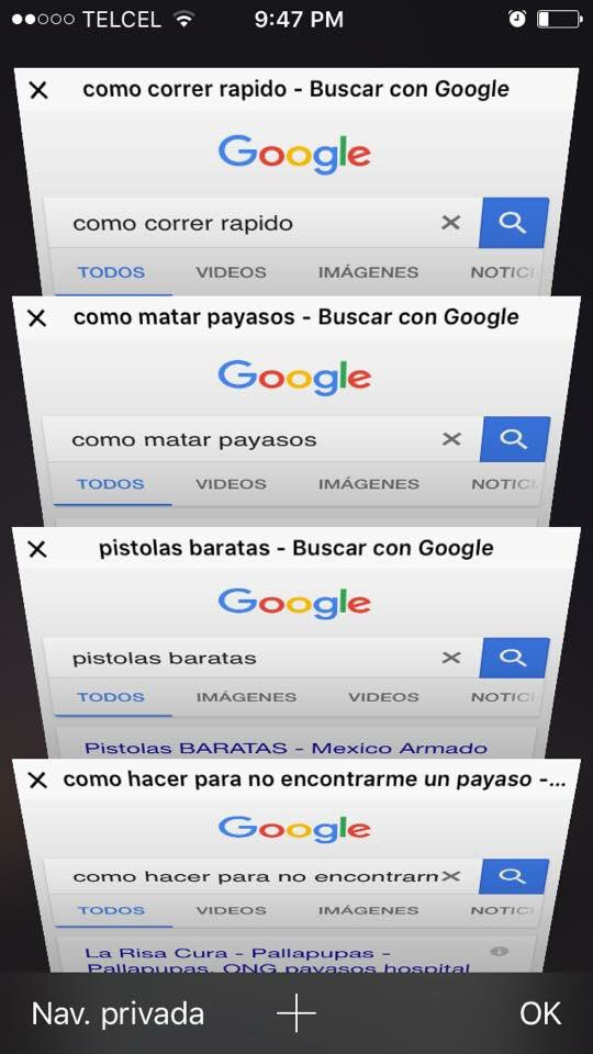 Calfarom's tweet photo. Yo cuando me enteré que ya llego un payaso a Guadalajara https://t.co/4oXYLNxBB3