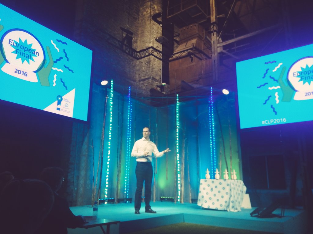 alexfarlander's tweet image. Thrilled?:) #CLP2016