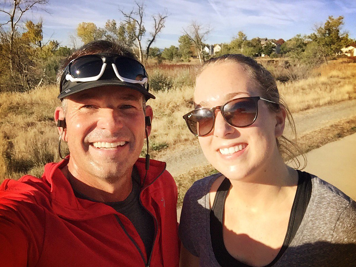 JeromeWade's tweet photo. An EPIC morning RUN with my epic DAUGHTER @laurenawade Denver Metro. #EpicLifeDesigner #EpicFamily https://t.co/x1UOFaeBvw