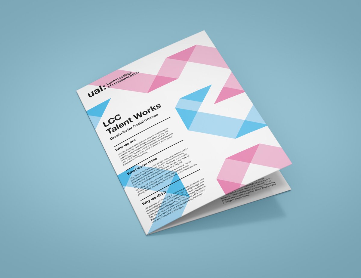 Tony_Pritchard_'s tweet photo. New work in from DVC alumna @ytursha Great to see @LCCLondon investing in its graduate designers https://t.co/v8Gz8BQB8Z