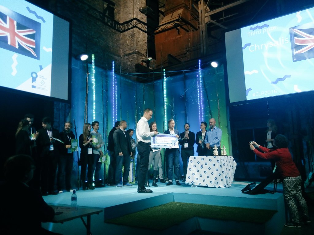 alexfarlander's tweet image. Third place: Chrysalis! #CLP2016