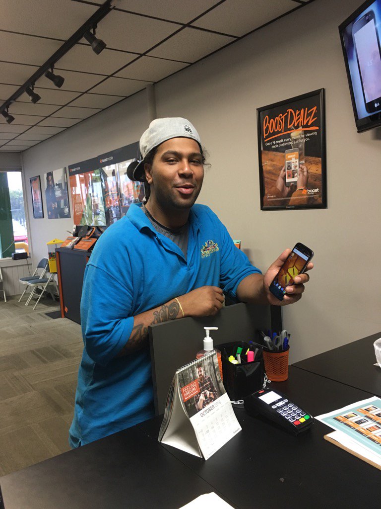 SPGWinston's tweet photo. Welcome Melo to our Boost family. @SPG_AJ @SPG_JB @CK75Enterprise @mstockton_spg @Actify_KenV https://t.co/il0UqypDY6