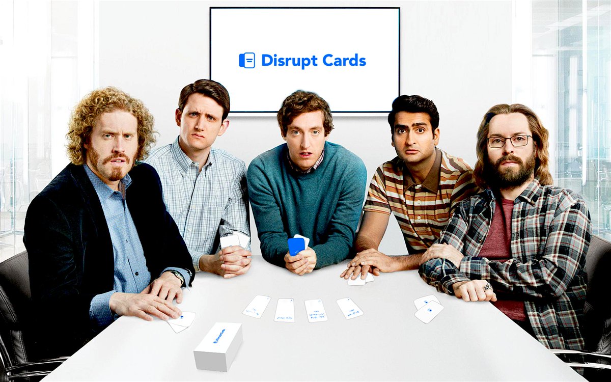 Disrupt Cards: The funniest card game to hit Silicon Valley 😬 producthunt.com/games/disrupt-…
