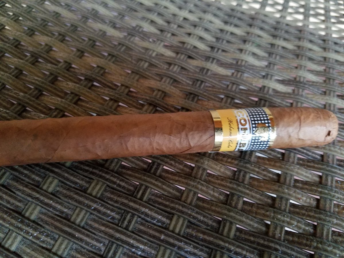 Acigartale's tweet photo. Matthew is gone we luckily had no damage. This was waiting for an occasion to smoke it. https://t.co/hOlpVIcQ5h