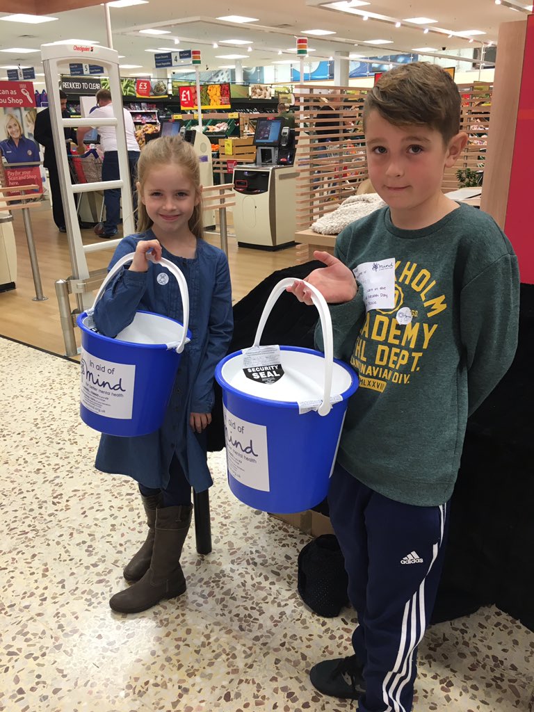 <a href="/MrCharnleyClass/">Mr Charnley's Class</a> Daisy M volunteering on Saturday morning to raise money for Mental health charity Mind