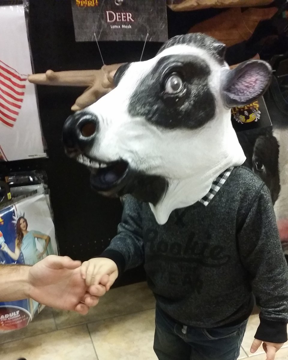 viviansitworks's tweet photo. My son was obsessed with the Halloween store xD https://t.co/86rw8OY7zp