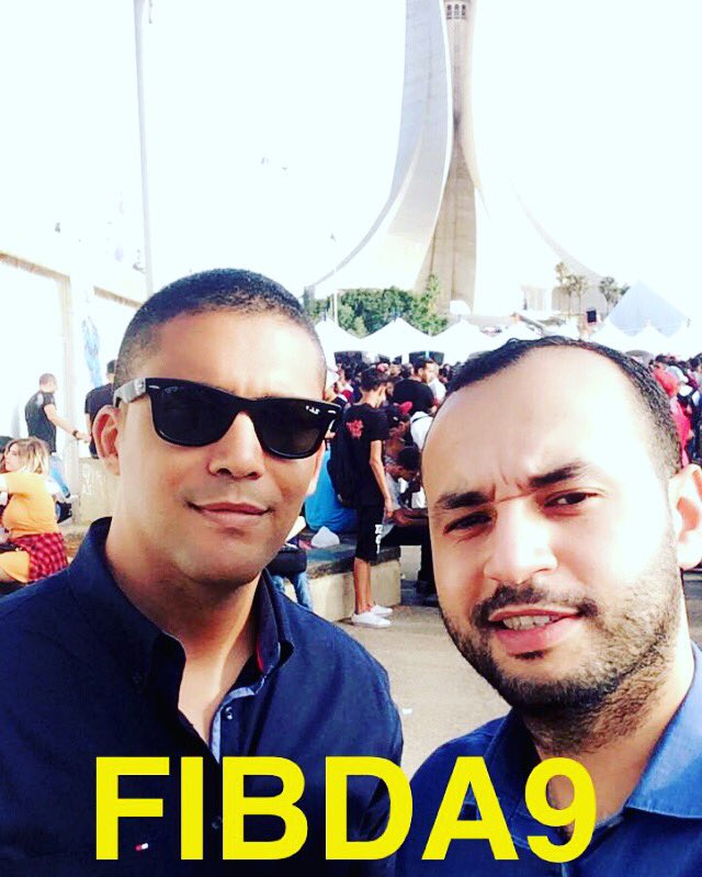 BezzitouniC's tweet photo. With the #Maestro of the 9th edition of #FIBDA #fibda9 https://t.co/dH4yUThqCo