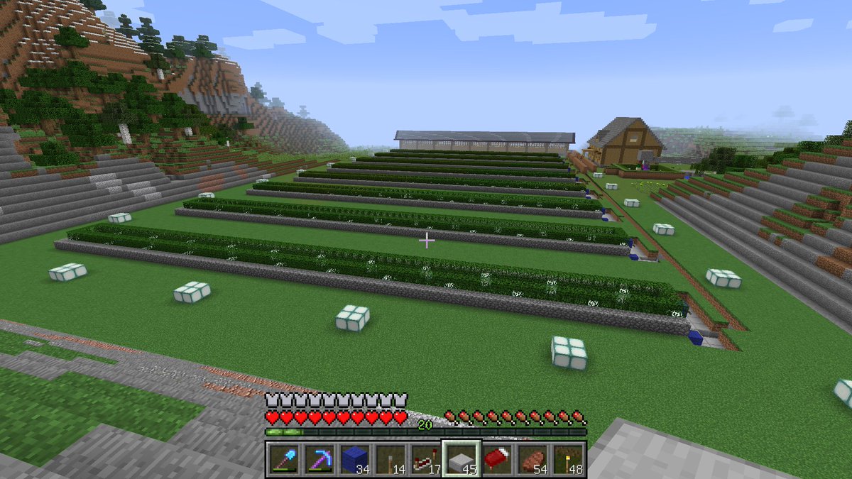 マイクラどん V Twitter 羊小屋の仕組みの部分は9 16個完成したけど マイクラどん V Twitter 羊小屋の仕組みの部分は9 16個完成したけど