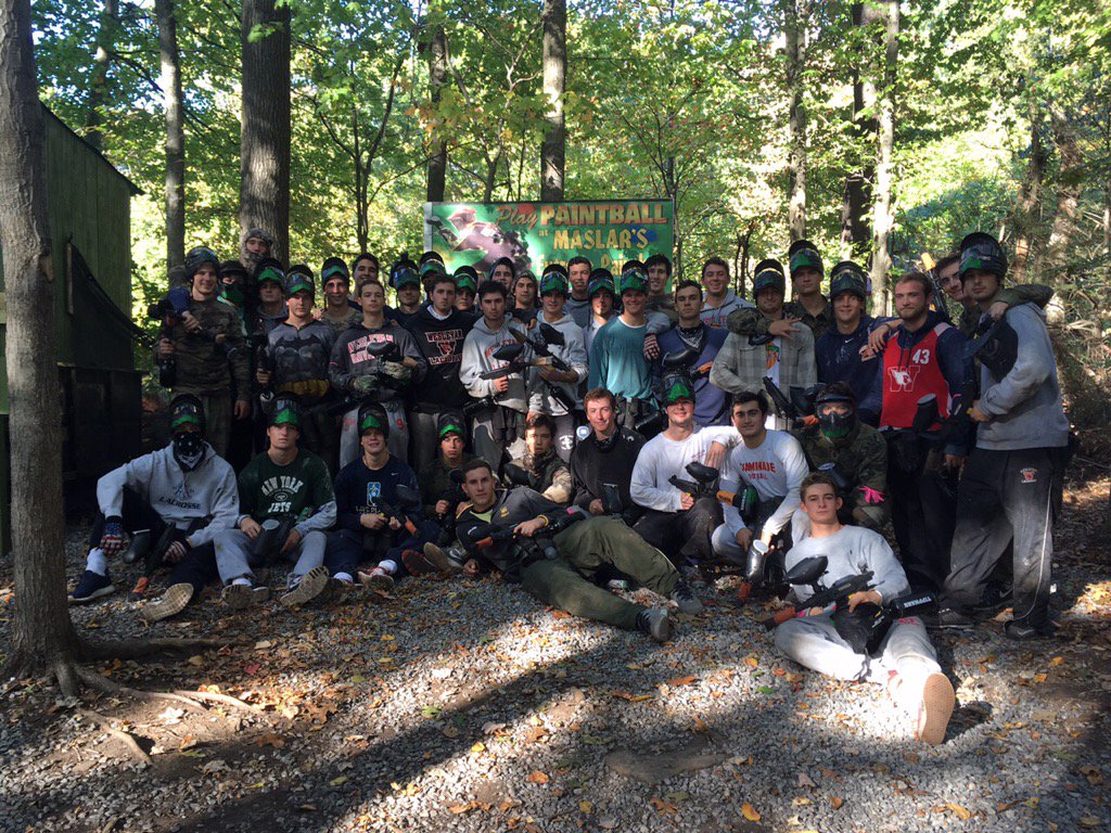 wes_mlax's tweet image. Wesleyan Lacrosse having a great day yesterday playing paintball! #competitivefun #brotherhood