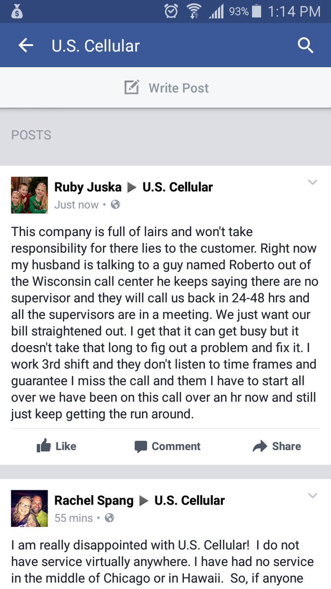 Eldraugh's tweet photo. US Cellular Cares ... Right! here is a screen shot of how much they care.

@USCellularCares, @USCellular https://t.co/PlfXHOskIP