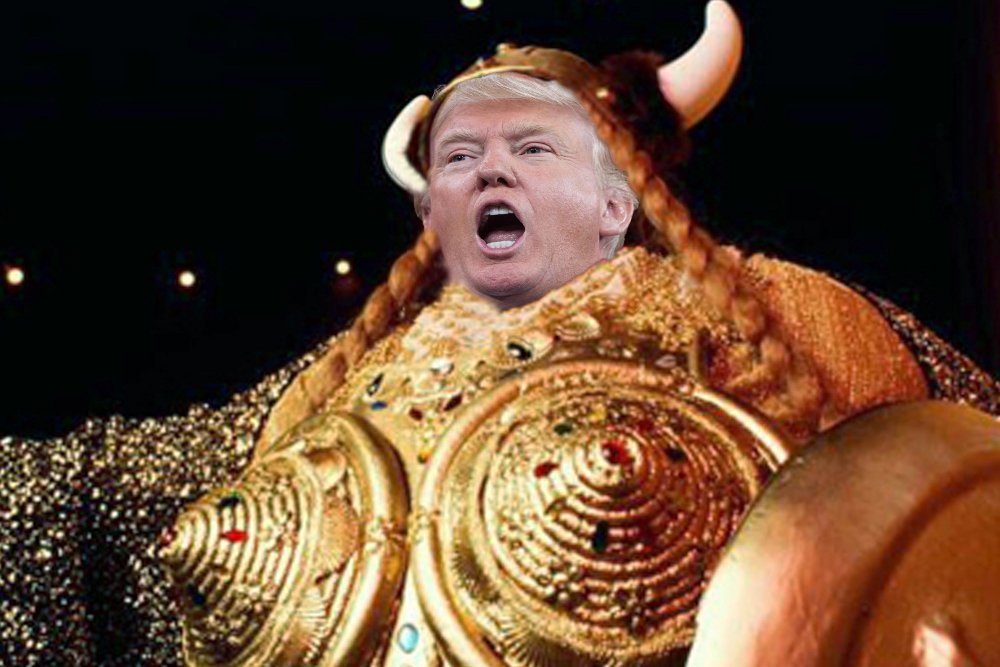 azmoderate's tweet photo. Well Donald, I think the fat lady is singing #BillyBushGate https://t.co/mSgMvS4xdj