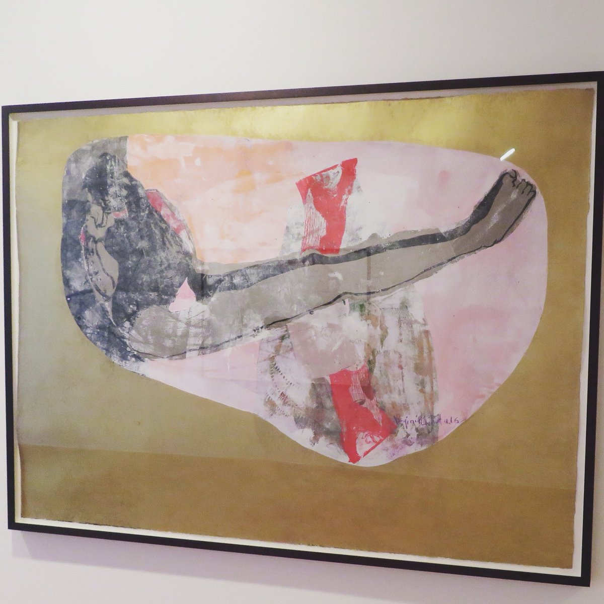 stephenmahoneym's tweet photo. #Mypix of #Artist #VictoriaChihota #WorkOfArt #Kuzvirwisa ( #FightingSelf ) is 1 of the 6 #ArtWorks at her #solo #exhibition in @Tiwaniart https://t.co/VdAfImEHyn