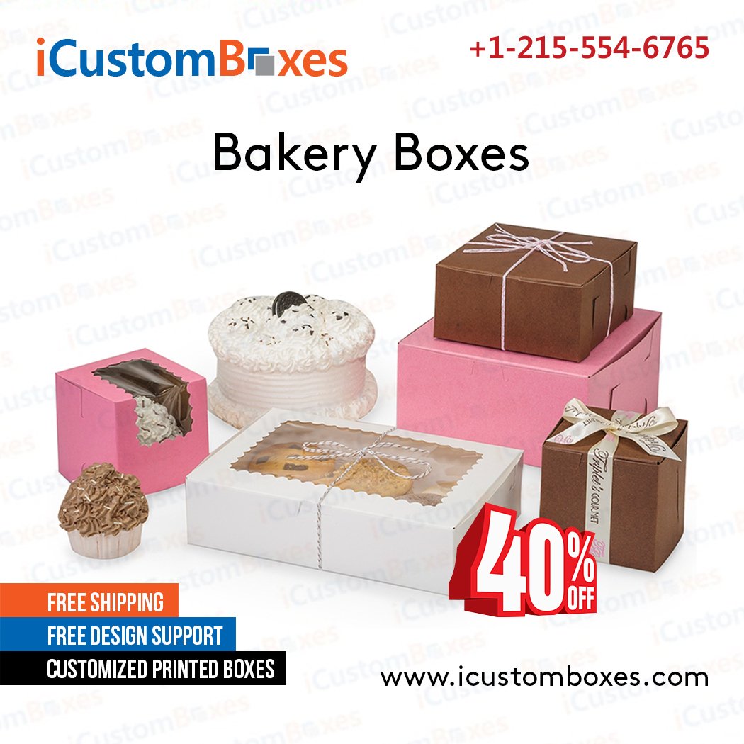 I_custom_boxes's tweet image. @I_custom_boxes offers #BakeryBoxes #CustomBakeryBoxes #CustomBakeryPackaging #CustomBoxes #Custom_Packaging at 40% Discount