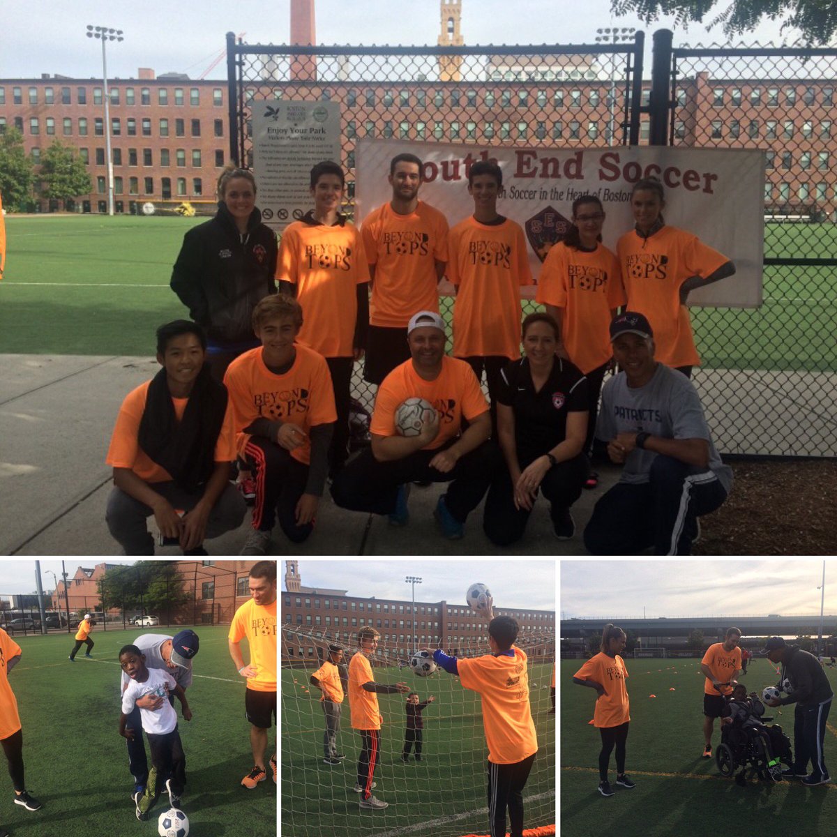 South_EndSoccer's tweet image. TOPSoccer kicked off today with help from Office Jorge Diaz of @bostonpolice,  Adam Hark, and Emily Lindberg! instagram.com/p/BLTmGrWjkC8/