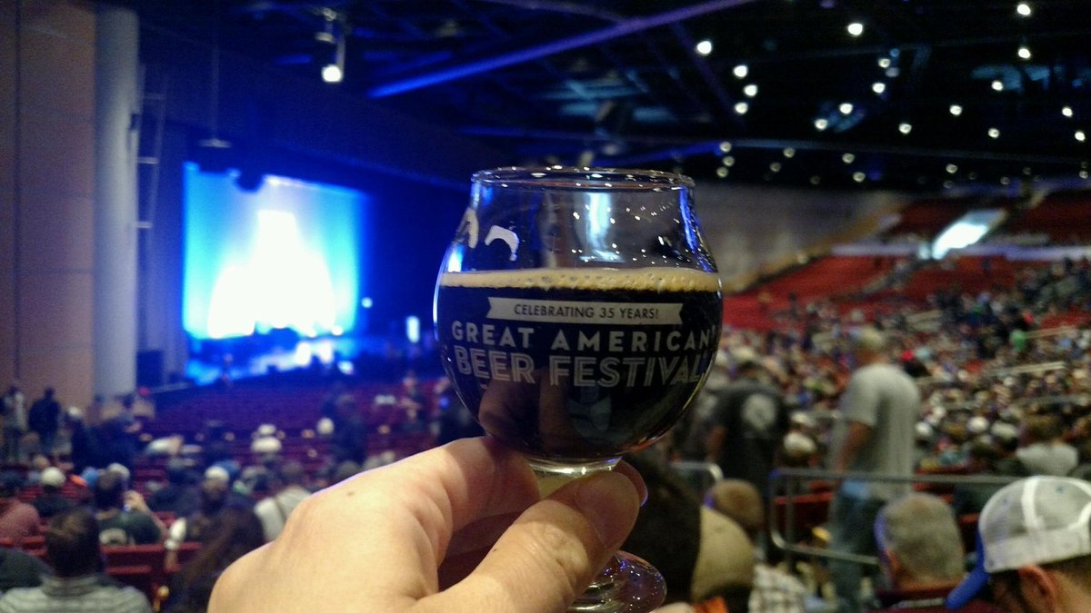 MaltedUniverse's tweet photo. At the awards ceremony - fingers crossed,  glasses full. #GABF #bbtbgabf @CaptainNeon https://t.co/LiR0F6NOug