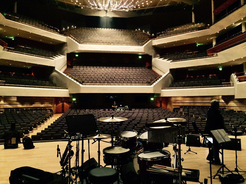 Elaine Paige tour at Bridgewater Hall, PAISTE masters and 602 Modern Essentials sounding great! <a href="/PaisteNation/">Paiste Cymbals</a>