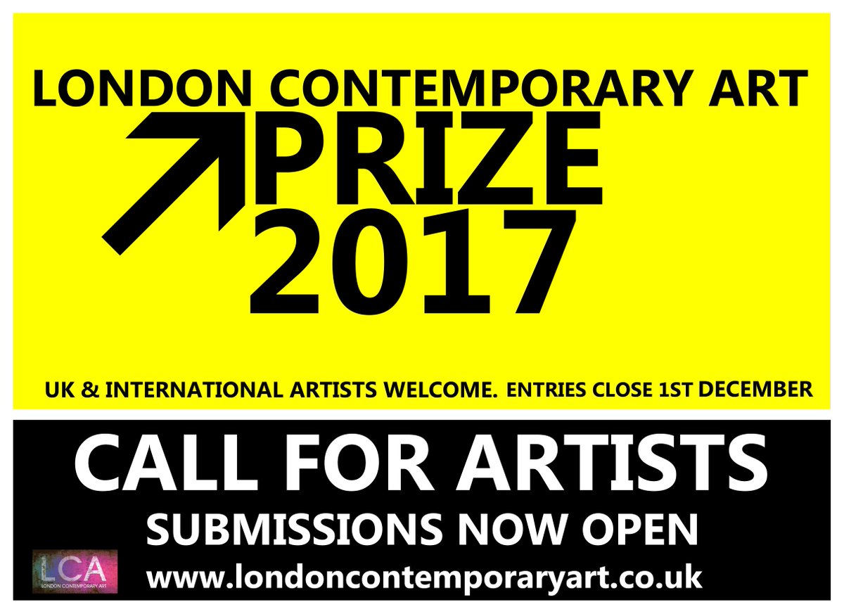 ArtRabbit's tweet photo. Enter the #LCAPRIZE by @LCAGallery - a fantastic #ArtOpp + career-changing platform for artists to get recognised 
https://t.co/kmVt2QlIzh https://t.co/8cmg9UluGf