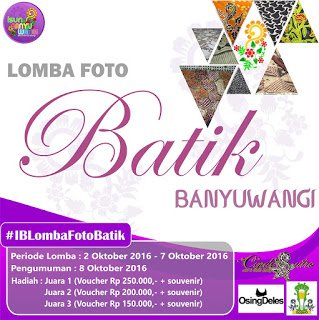 bwi25jam's tweet photo. Inilah Pemenang #IBLombaFotoBatik 2016? Kamukah Pemenangnya? cek disini https://t.co/1XyyFQiM90 https://t.co/oDKqQN13zw