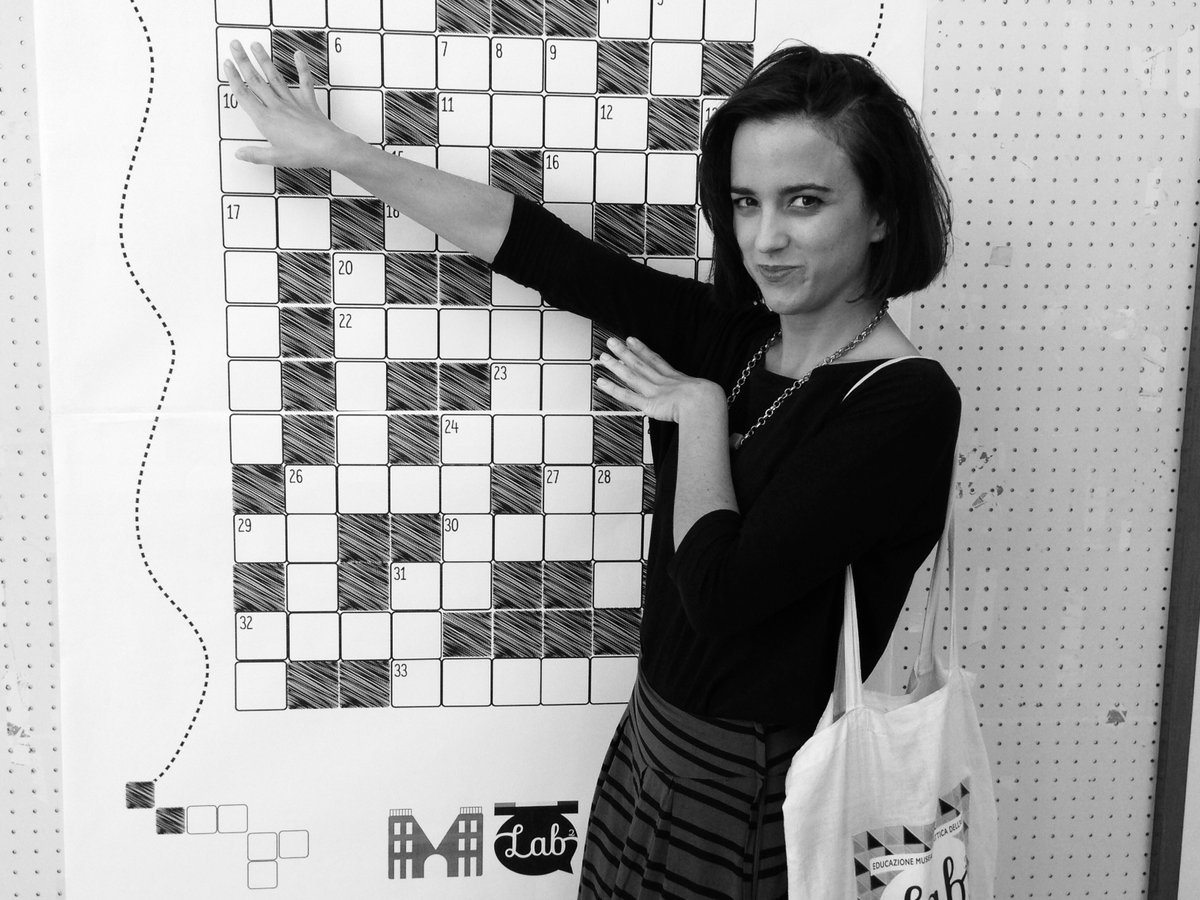 LabAlQuadrato's tweet photo. La nostra brava @ricevuto185 è entrata nello spirito giusto di #giochi e #gare al museo per #famu2016. E voi vi state allenando? #art #mood https://t.co/LyVFk9quxQ