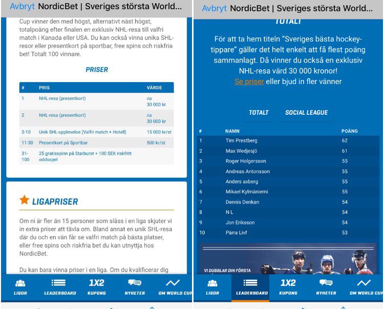 thilsson's tweet photo. Vad händer. Syrran som tycker hockey är dötrist..Kammar hem 8:e plats, vinner "unik SHL-upplevelse. Jo,men GRATTIS😂🙈 https://t.co/YHyGRhc4L2