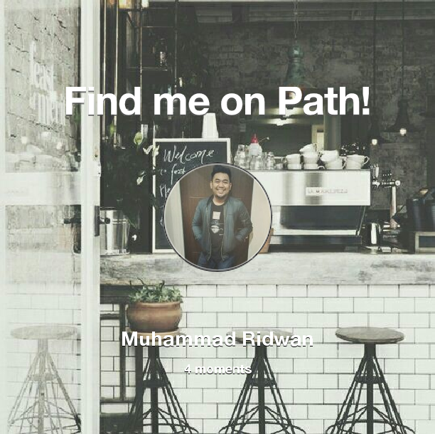 Sebastiandidil's tweet photo. Find me on #Path now! Go to https://t.co/pjqtw2qywn https://t.co/y4YzfjIybM