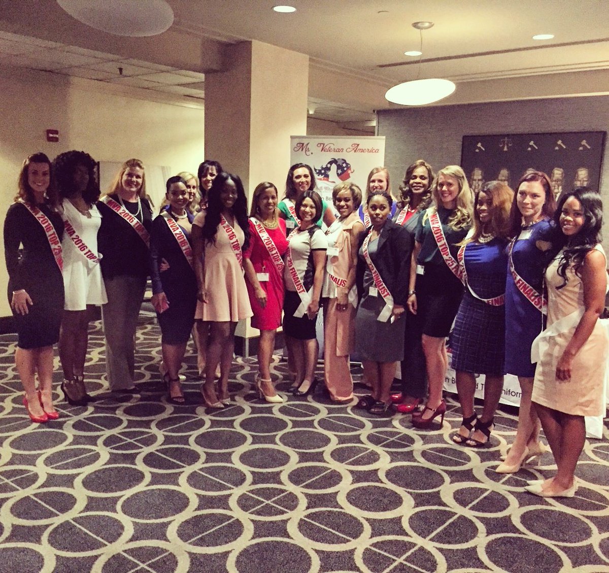 TaylorL4MVA2016's tweet photo. Your Top 25!!!! I've never met so many gorgeous ladies all at once!!! ๐ #MVAFinals2016 https://t.co/ZDAWgzFqKR