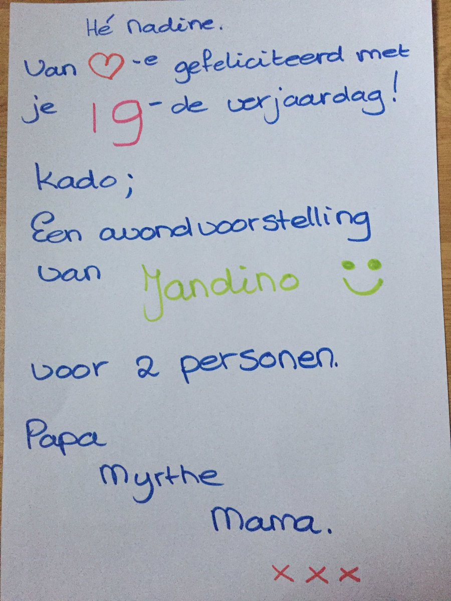 _xNadinee's tweet photo. Best birthday present ever😍 @JandinoAsporaat #keihard https://t.co/crO2rciU89