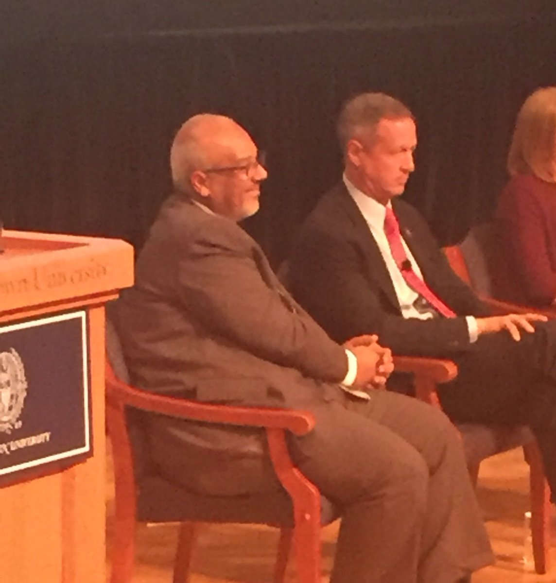 GUAlumni's tweet photo. Laughs at #GUforGenerations:
@MoElleithee: "You're so hip!"
@MartinOMalley deadpans: "I'm a millennial trapped in a baby-boomer's body." https://t.co/5Eo1B3O3uC