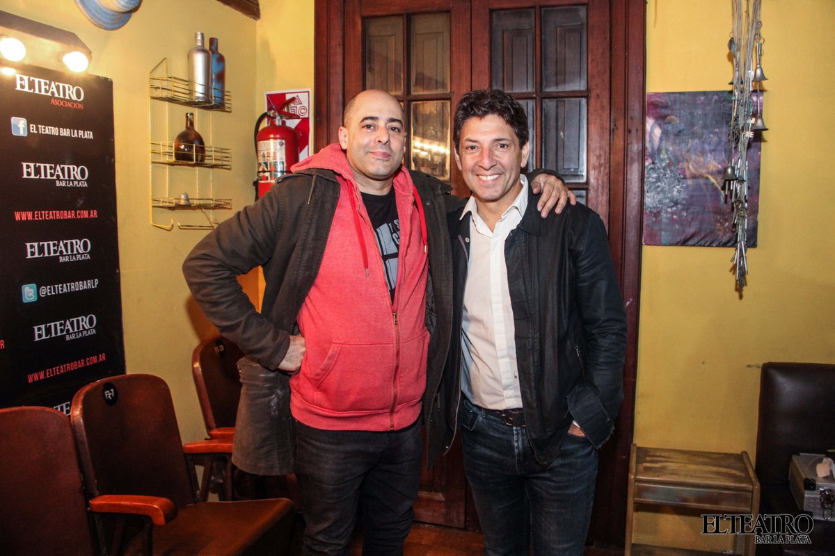 ELTEATROBARLP's tweet photo. @SergioGonal paso por @elteatrobarlp para ver a @sebapresta y su show #Bruto 

@serbruto https://t.co/ARqEaLl0Xe