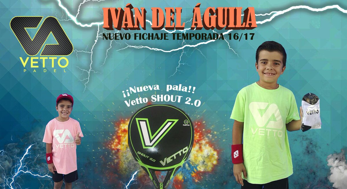 VettoPadel's tweet photo. Presentación de nuestro pequeño figura!! Ivan del Águila. Enhorabuena https://t.co/KDUsUcGIME