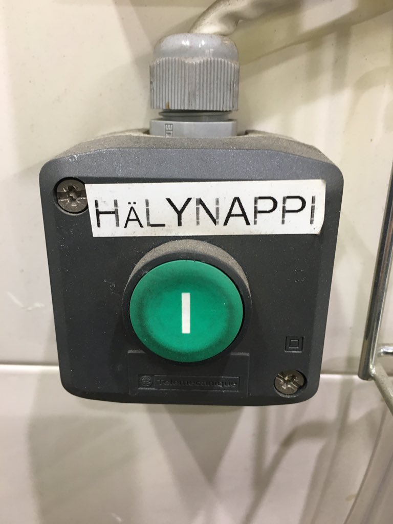 AhdeArto's tweet photo. This is what #teamsymbio is hacking. #hackthefactory #InternetOfButton @symbiofinland @ibmfinland https://t.co/UKrqJUMKhI