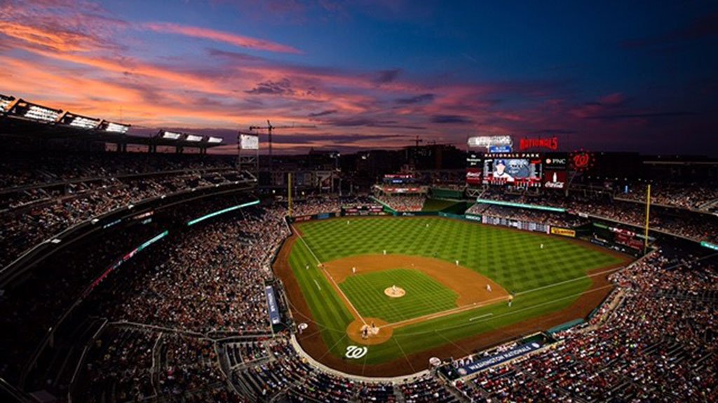 Nationals's tweet photo. Take your Nats pride to the sky. Starting today, wear #Nats gear and get @Delta fan priority boarding out of #DCA. https://t.co/OyrqNcRzBM