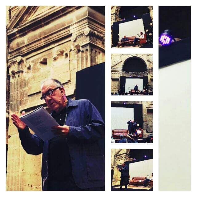 Cosmopoetica_ES's tweet photo. Disfrutando con la intervención de Joan Margarit en #Cosmopoética13.
#Nadiescapa
#CórdobaESP https://t.co/9wuGhTRK3X