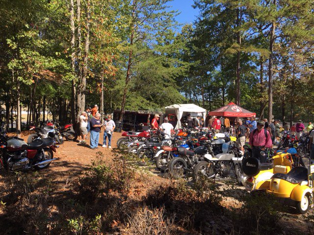 BarberMotorPark's tweet photo. Bikes on bikes on bikes....#2016BVF https://t.co/NwNAMdut4X