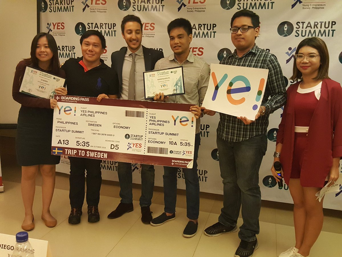 Diegothewizard's tweet photo. Acudeen and Resortsph win! #startupsummit2016 https://t.co/83FbKmBKgU